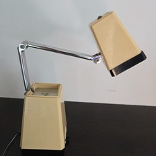 Vtg Windsor L-5 Folding Pyramid Desk Lamp High Intensity Space Age MCM *tested picture
