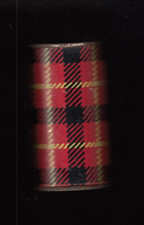 1950's Vintage Hamilton Skotch Ice -  Freeze Again Tin Red Plaid Design picture