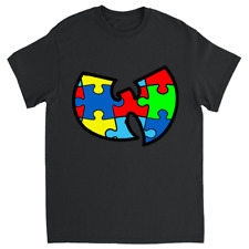 Wu-tang Autism Mash Up T-shirt V2.0 Unisex Ships Free In The USA picture