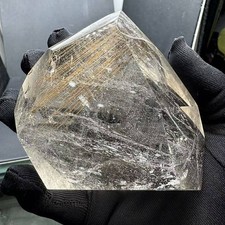 1.21LB Natural Rutilated Quartz Freeform Crystal Mineral Reiki Healing Decor picture