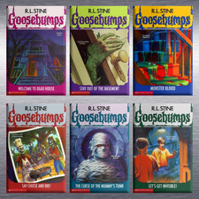 Magnet / Set Goosebumps Collection, R.L. Stine - Book Cover High Quality picture
