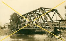 1909-11 No. 39 Scene Goldendale WA Klickitat County Steam Laundry bridge & river picture