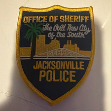 Jacksonville Police Office of Sheriff Florida Patch - Single Collectible Patch picture