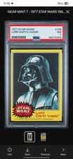 1977 STAR WARS #196 LORD DARTH VADER PSA 7 picture