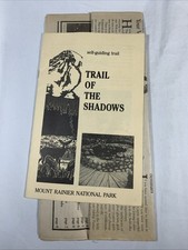 1988 Mount Rainier National Park Trail of the Shadows Forest Washington Guide picture