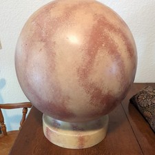 vintage Fiberglass Sphere Orb Building Accent Landsceping Planter 20