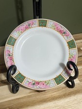 Myott Sons England Imperial Semi Porcelain Decorative Floral Plate picture