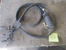 NOS 8' Electrical Harness w/Plug, Rough Handled Scuffs, for Military Trailers picture