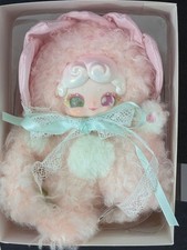 Unique 2-Type Lucky Deer Nai Pink Rare version with curly fur, overseas product picture