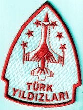 TUAF Turkish air force Turkish Stars Display team Türk Yıldızları patch picture