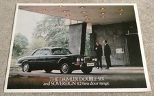 NOS Daimler Double Six Sovereign 4-2 16-Page Sales Brochure 1976 Two Door Auto picture