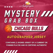 Mystery Grab Box - Chicago Bulls NBA Basketball Autographed Jersey picture