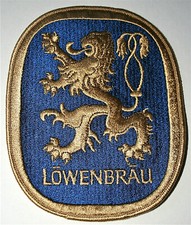 Lowenbrau Lion Brewing Beer Distributor Jacket Patch 1970s NOS New picture