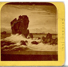 CALIFORNIA, Golden Gate, Coastal--Stereoview T53 picture