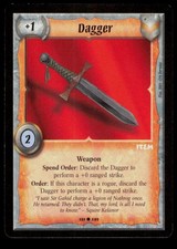 Dagger 121 Warlord Saga Of The Storm Trading Card TCG picture