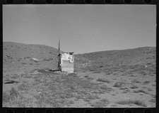 'Solitude,' an outhouse on property of Frank Weeks,near Williston,North Dakota picture
