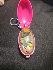 Vintage Takara Pocket Critter I Love My Cat 1993 Key Chain  picture
