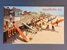 NJ New Jersey Lavallette, Boardwalk Surfers Surf Boards, ca 1970 picture