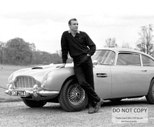 SEAN CONNERY w/ ASTON MARTIN DB5 IN 