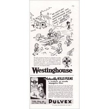 1933 Westinghouse Fans Original Vintage Print Ad picture
