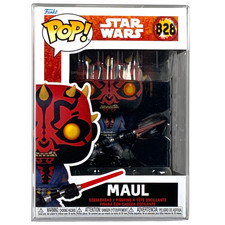 Funko Pop Cave DARTH MAUL: STAR WARS with Dual Bladed Lightsaber SHADOW LORD picture