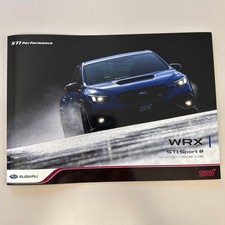 Subaru WRX STI Sport R EX Limited Edition Car Brochure picture