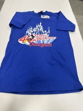 Vintage 1995 Disneyland 40 Years of Adventures T-Shirt Kids Youth 14-16 NWT picture