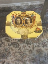 Antique Ashtray Commemorating His Majesty’s Visit To Canada. picture