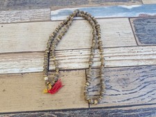 Natural Tulsi Mala 108 Beads Holy Basil Japa Prayer Necklace – Meditation & Yoga picture