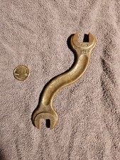 Antique J H Williams S Wrench Oval Logo Brooklyn Factory 1/2 And 5/8 Forged USA picture