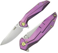 Kubey Nova Framelock Folding Knife 3.63