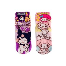 Sanrio Socks Set My Melody & Kuromi Limited Edition Japan Exclusive Kawaii NWT picture
