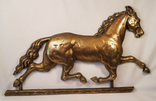 Vintage Mid-Century Syroco Gold Running Horse Wall Decor 22