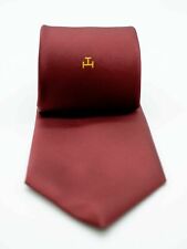 Masonic -  Royal Arch Woven Tie  Single Tau Design picture
