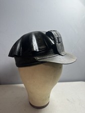 Antique Miner’s Turtle Shell Helmet Vtg Industrial Early  1900’s-Coal Mining picture