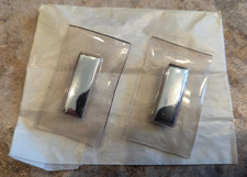 NOS Vintage Pair USAF Air Force 1st Lieutenant Plastic Encased Rank Insignia picture