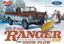 1/25 1972 Ford F250 Ranger XLT Pickup Truck w/Snow Plow picture