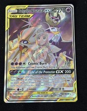 Pokémon TCG Solgaleo and Lunala GX Cosmic Eclipse Full Art Card 216/236 Rare picture