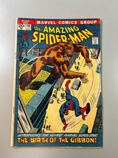Amazing Spider-Man #110 (1972)🔑1st Appearance of Gibbon; Last work Stan Lee ASM picture