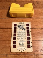 VINTAGE 60s Tru-Vue Viewer & 1963 Supercar The Dragon Cave Film Card picture