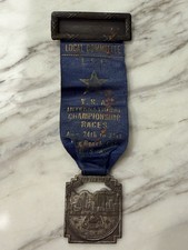 Vintage Y.R.A. International Championship Races Convention Badge Long Beach CA picture
