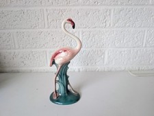 Vintage Will George Signed Pink Flamingo Figurine | 1940s picture