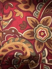 Longaberger 36 x 36 Fabric Square - Crimson Hill picture