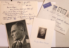 WWII Germany Autograph Archive: Hanfstaengl ALS + Luise Jodl Signed Cover Lot picture