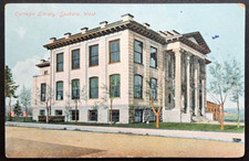 910s Carnegie Library Postcard Spokane Washington E.P. Charlton Co. Germany picture