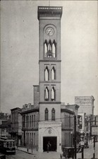 Engine House No 6 Gay St Baltimore MD Street View vintage postcard w326 picture