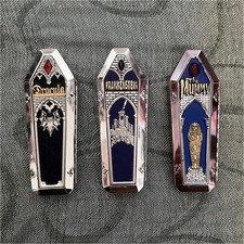 Universal Studios Classic Monsters Coffin Pocketknife Set of 3 Stainless 2006 picture
