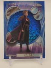 Topps 2026 Disney Chrome Anna #169 Blue Refractor 34/150 Frozen picture