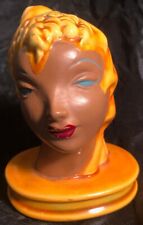 Vintage Art Nouveau Goldscheider Woman’s Head Bust picture