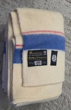 Vintage Early's of Witney 100% Virgin Wool US Bicentennial Commemorative Blanket picture